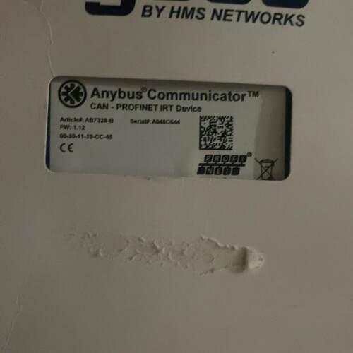 AB7328-B Anybus CAN-PROFINET IRT工业通讯模块议价维修