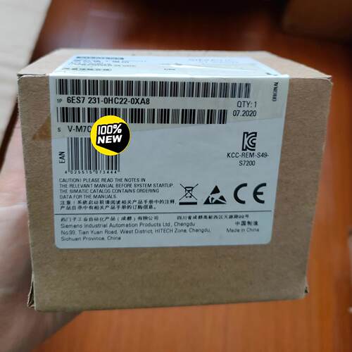 6ES7 231-0HC22-0XA8 模拟量输入模块 工控自动化配件议价维修