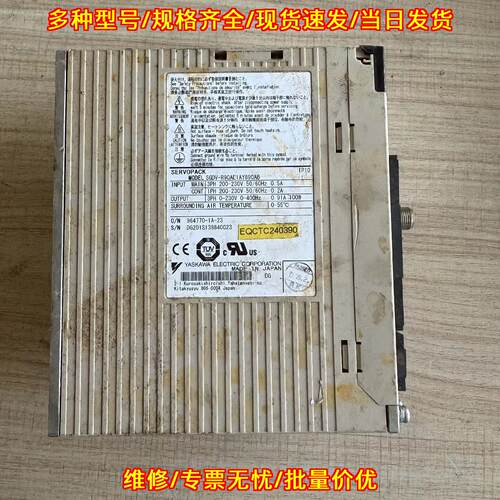 SGDV-R90AE1AY890AB 安川伺服驱动器 工控自动化配件议价维修