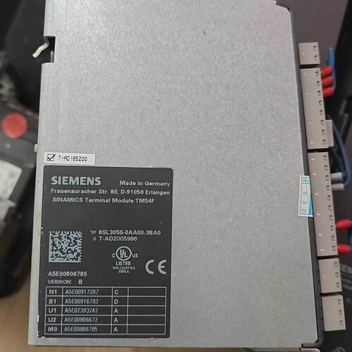 6SL3055-0AA00-3BA0 TM54F 终端模块 工控自动化配件议价维修