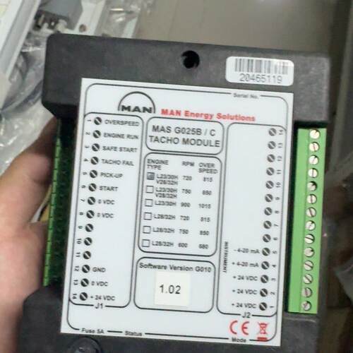 L23/30H MAS G025B/C MAN转速模块 工控模块议价维修