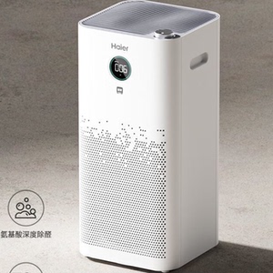 海尔空气净化器KJ680F-H600AU1 除甲醛雾霾颗粒物负离子UV杀菌氨