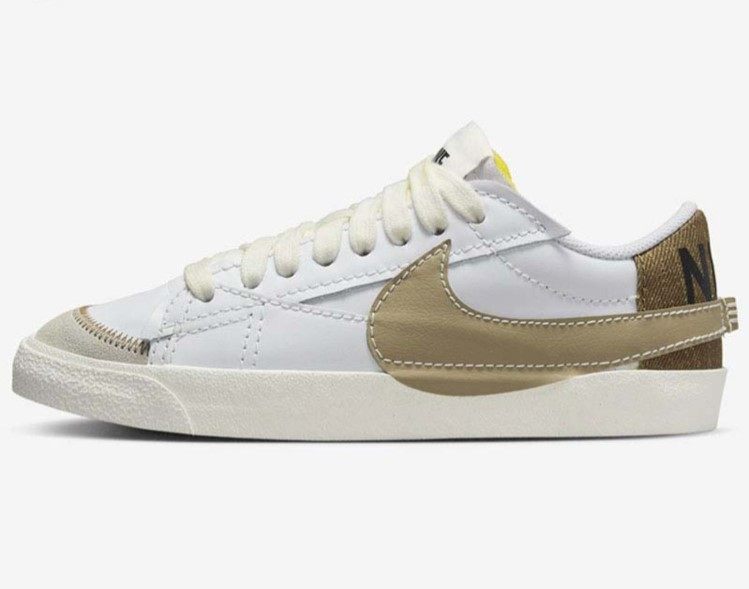 nike耐克板鞋男鞋2022夏季新款blazer开拓者低帮小白鞋dz2772-121