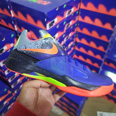 Nike KD 4 杜兰特4低帮减震稳定训练实战篮球鞋 FQ8180-HF9098