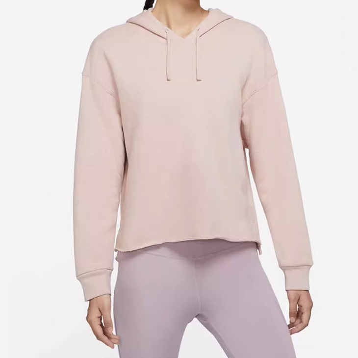 Nike/耐克YOGA COVER-UP女子 针织纯棉连帽套头衫卫衣 DD5765-601