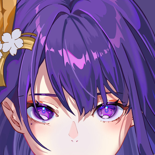 二次元s原神游戏雷电将军动漫