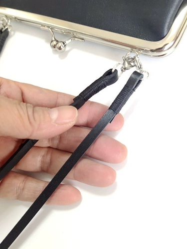 Рот -сумка с тонкой сумкой с коричневым маслом масла из кожи кожа тонкая сумка с 5 мм.