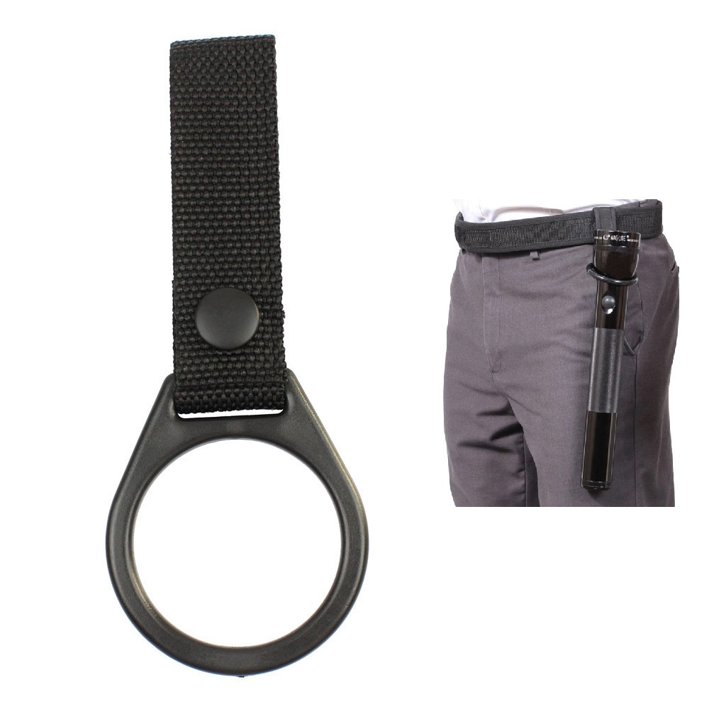 户外穿皮带简易环形手电筒挂套