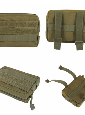 1000D户外通勤手拿袋EDC手机零钱工具杂物包MOLLE战术附件腰挂包