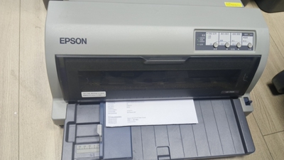 原装EPSON LQ790K A3宽幅面平推证卡税控票据打印机