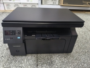二手惠普M1136黑白激光打印机复印扫描一体机 原装