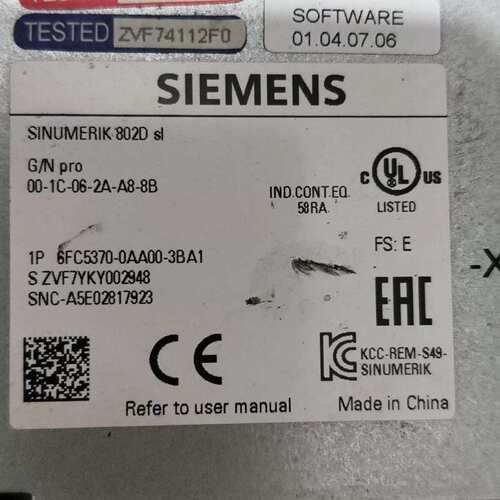 议价SINUMERIK 802D sl数控
