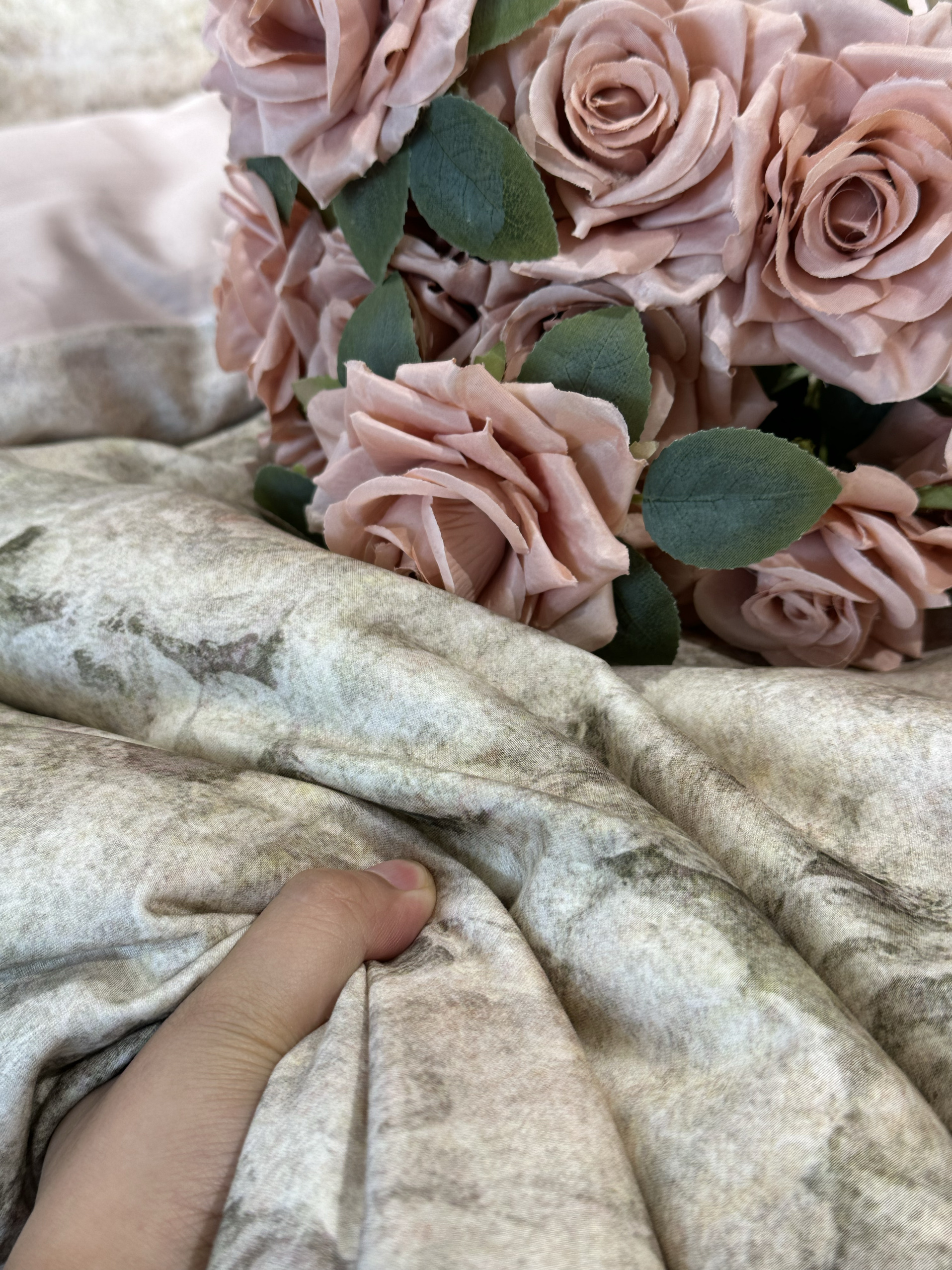 柔软细腻花卉风格四件套