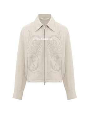 顺丰包邮 UNCODED｜2026春夏新款米色时尚休闲显瘦百搭翻领短外套