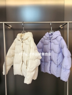 EOEZ鹅绒服2025冬季新款EZY7116 羽绒服女宽松休闲百搭鹅绒服