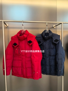 EOEZ鹅绒服2025冬季新款EZY7056 羽绒服显瘦百搭外套休闲连帽鹅绒