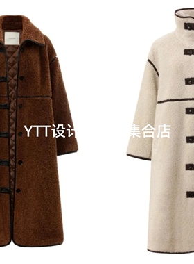 顺丰包邮 UNCODED｜2025冬季新款KWWW5W260时尚休闲显瘦长款外套