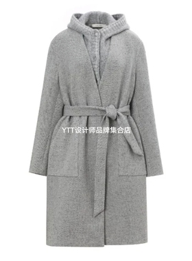 顺丰包邮UNCODED｜2025冬季新款KWWW2W048时尚休闲两件套设计大衣