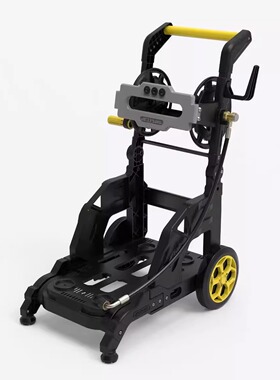 洁普斯洗车机推车F22手推车F28推车支架便携推车卷管器引流收纳车