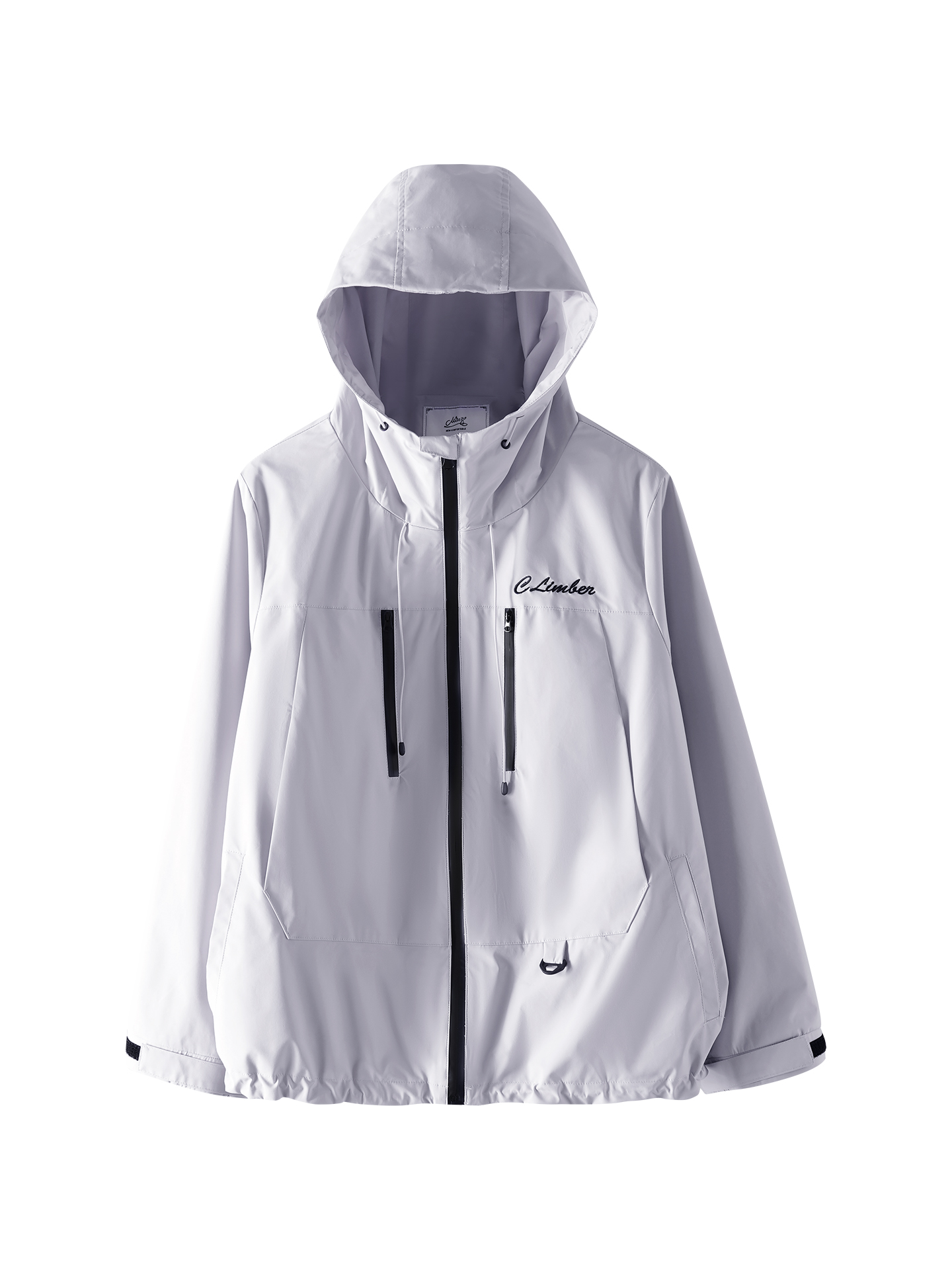 Plus Size Women's Clothing [Outdoor Jacket] Three-In-One Windproof and Water-Repellent Jacket Embroidered Travel and Mountaineering Clothing