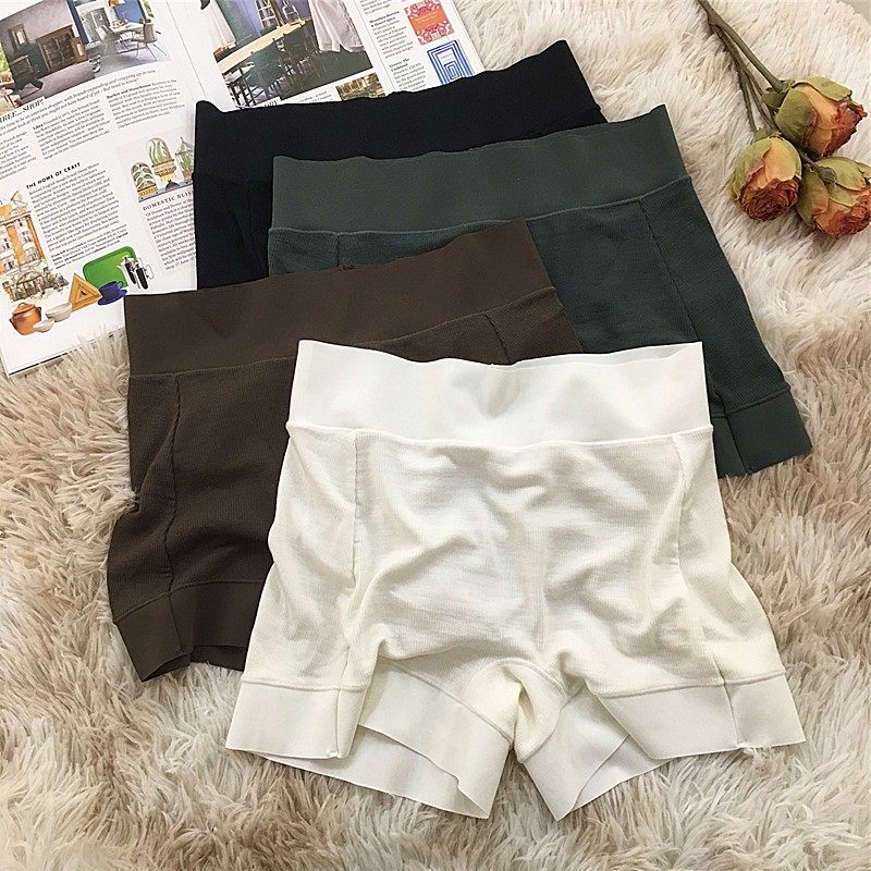 无痕莫代尔安全裤女薄款舒适防走光大弹力夏季纯色不卷边平角短裤,女士内衣/男士内衣/家居服,女安全裤,淘宝优惠券,粉丝福利购,淘宝优惠卷