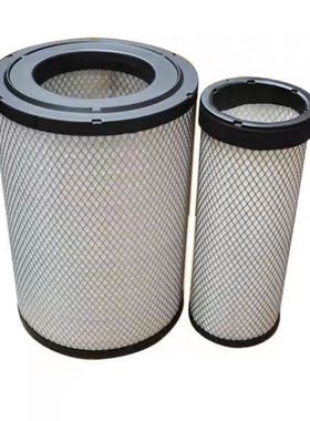 K3040PU空气滤芯适配欧曼GTL联合重卡宇通金龙客车空滤汉马H6