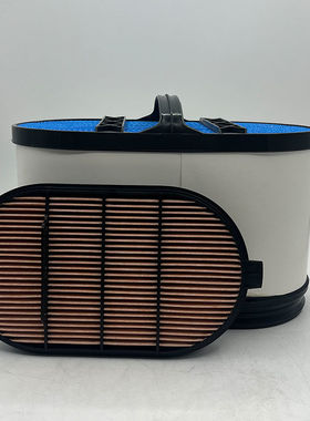 四川现代创虎410 440纳米空气滤芯28130-7w100 101重卡蜂窝空滤