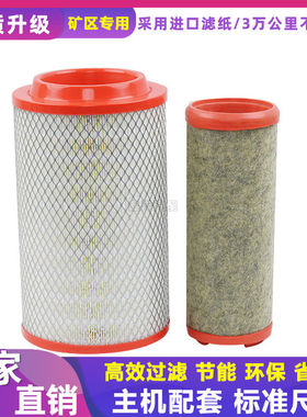 2032适配一汽解放虎V虎VH大王驾到J6F空气滤芯唐骏欧玲T1T3K1空滤