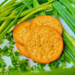 喜多葱葱葱油饼葱香饼干葱饼早餐代餐零食小吃休闲食品整箱批发