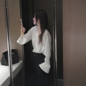 韩国官网直邮 Partysu韩国代购 正品 女2026新垂感宽松衬衫 上衣