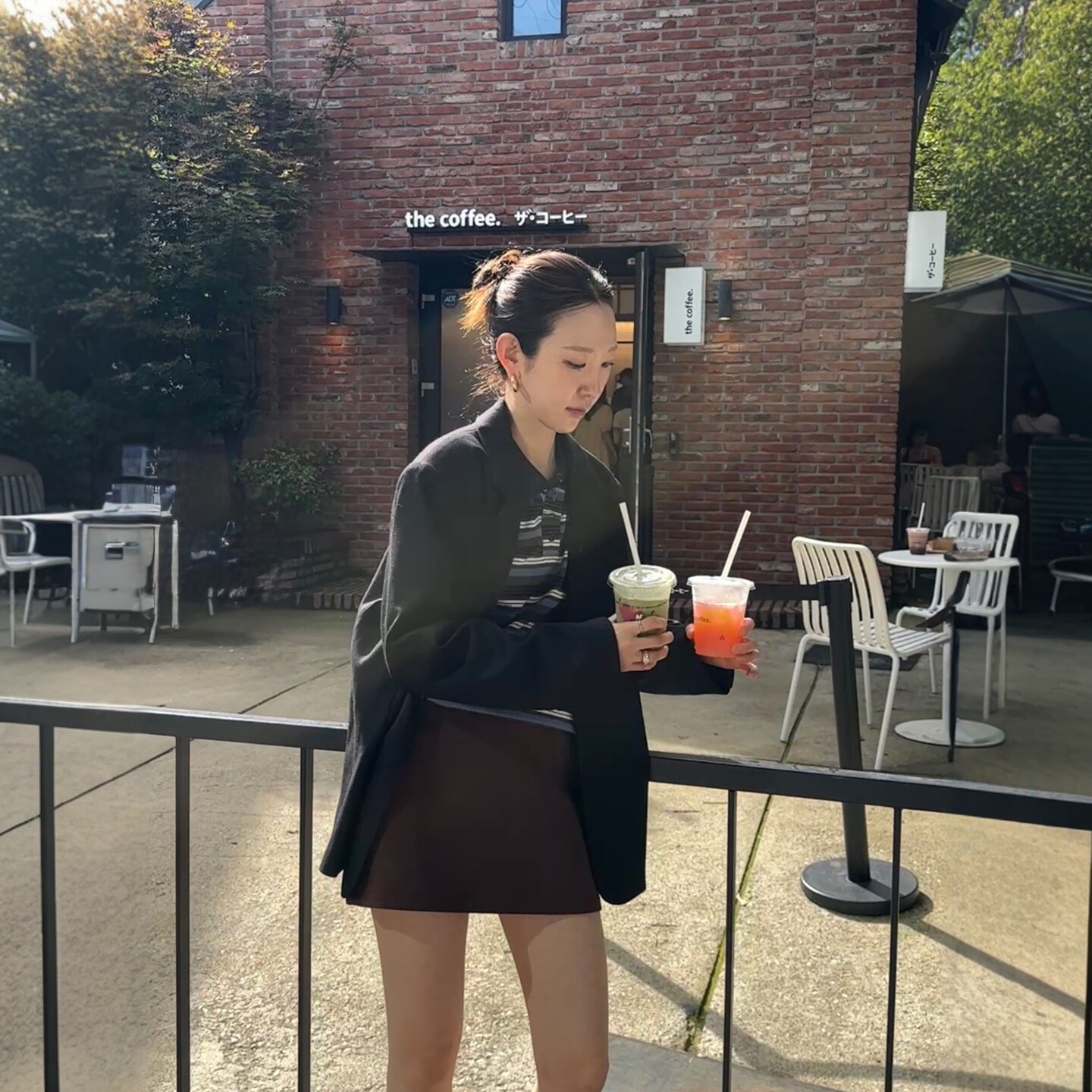 【设计师款】Haners家韩国代购女极简时尚2026年春夏宽松西装外套