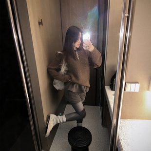 【韩国官网直邮】Partysu韩国代购正品女2025冬季荷叶边褶边短裤