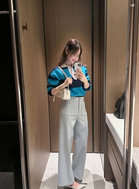 【官网自制 设计师款】Partysu韩国代购正品女25冬针织衫&休闲裤