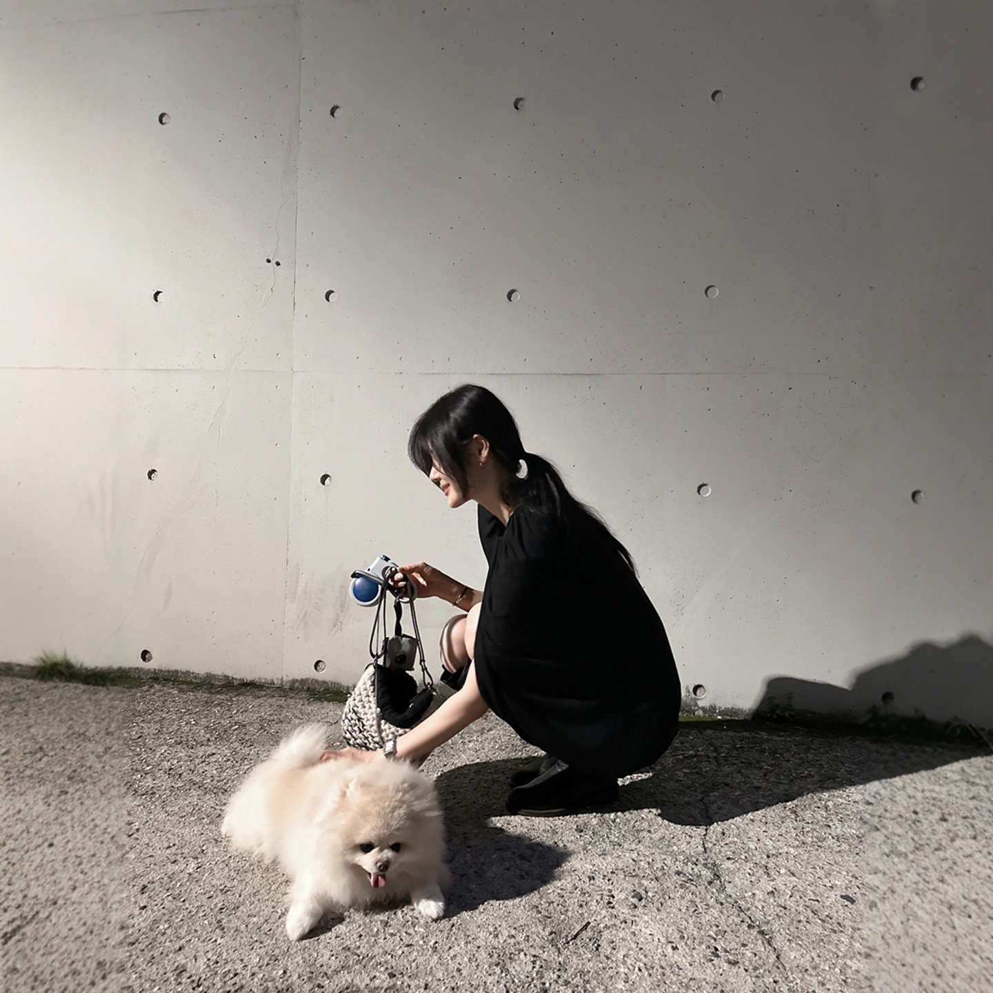 【韩国官网直邮】Partysu韩代购正品女2025冬季褶皱包裹式短袖t恤