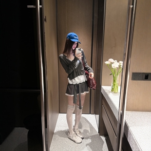 女2026新品 正品 Partysu韩国代购 蕾丝缎面连衣裙 韩国官网直邮