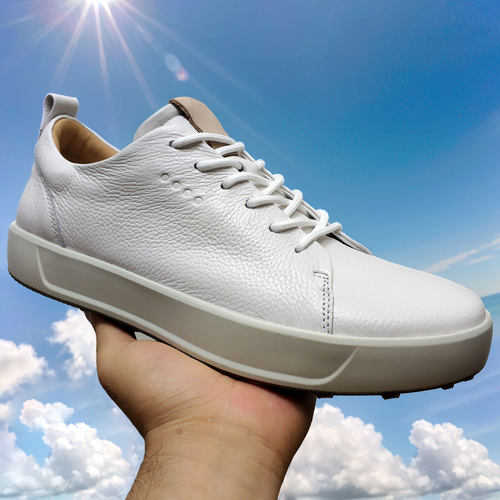 头层牛皮男士小白鞋低帮休闲板鞋