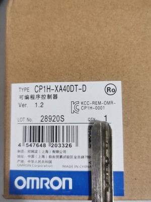 CP1H-XA40DT-D测试机九二新，盖子小柱子断了议价