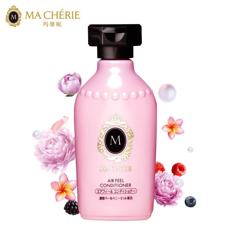玛馨妮香氛洗发水花语蜜润日本进口无硅油滋养丝滑洗发露女士清爽