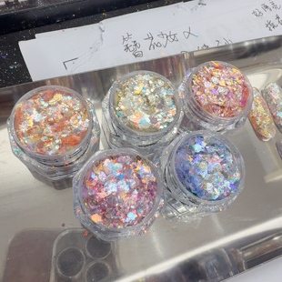 【有何不可系列】青蓝美甲亮片欧泊高品爆闪亮片