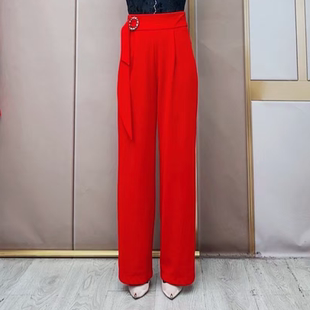 弹力料女现代舞裤 双人舞秋季 B0096 广场舞裤 欢舞阁吉特巴摩登舞裤