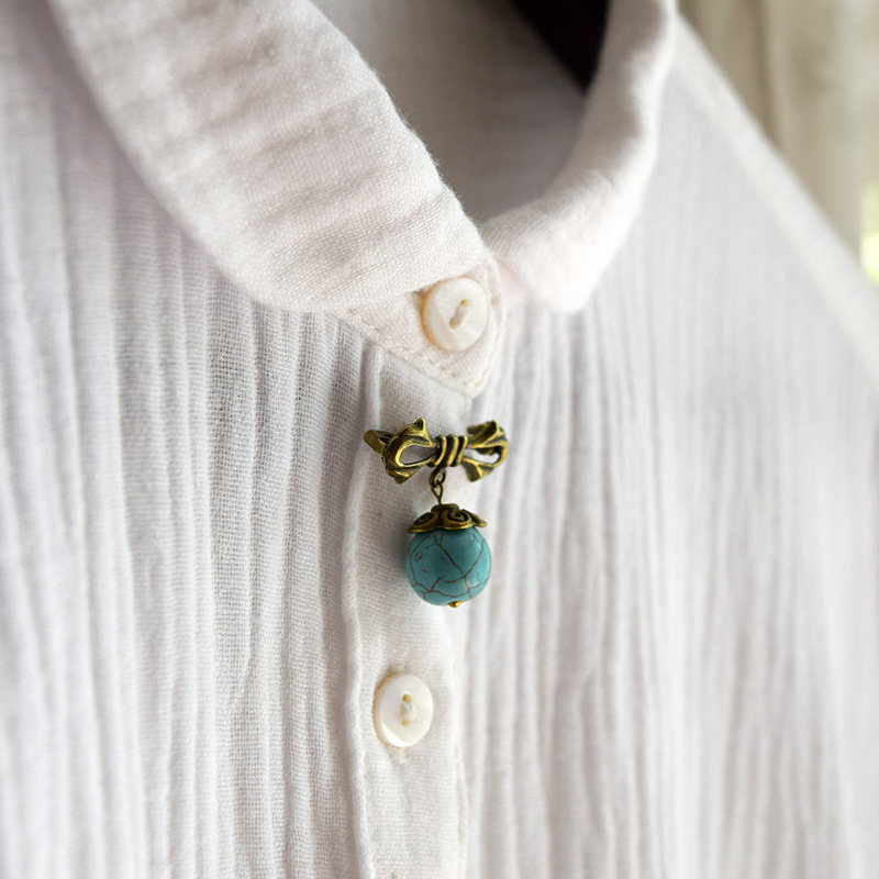 Broche femme en Matériau mixte - Ref 1176283 Image 5