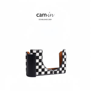 cam-in Leica徕卡Q2相机保护套相机包半套皮套底座手柄