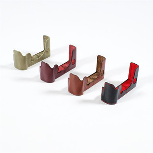 T20X 富士X T30相机皮套保护套半套真皮相机包底座 T10 cam