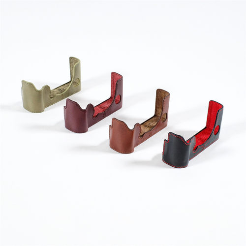 cam·in相机皮套富士真皮底座