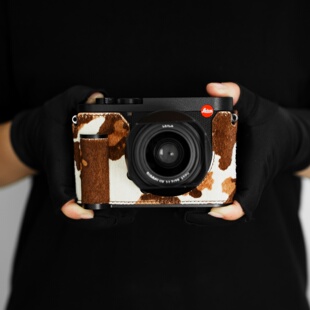 适用徕卡Leica 4328真皮相机套纯手工缝制马毛保护皮套 cam