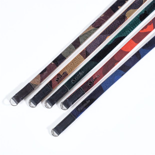 LCS 意大利植鞣牛皮迷彩版 圆孔接口 037 相机背带 cam