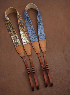 cam-in 相机背带数码挂脖复古文艺挂绳微单可调单反斜挎数码肩带