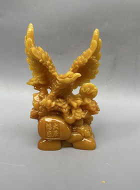 树脂开业新款上市摆件老鹰大展宏图家居办公室桌面工艺品摆件装饰