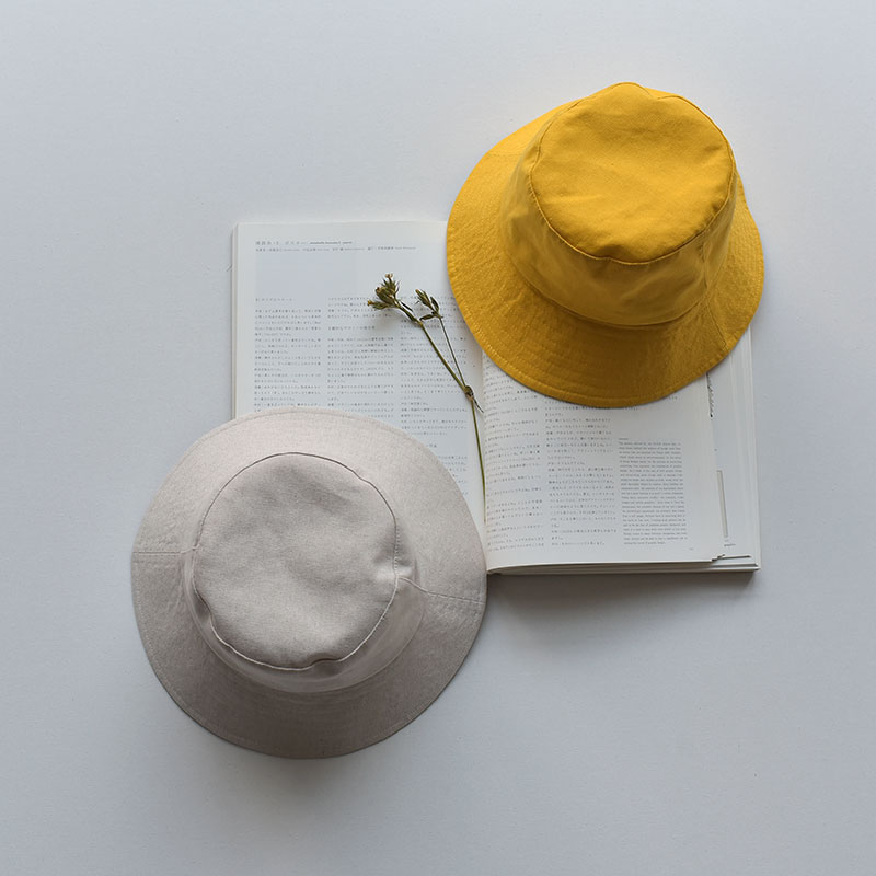 sunpurity色璞渔夫帽棉麻遮阳帽