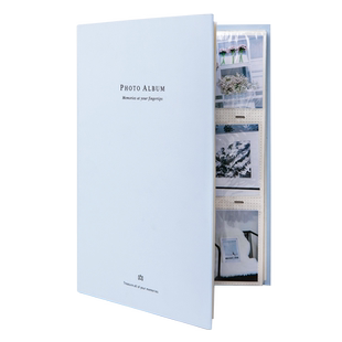 得力相册家庭儿童成长纪念影集5寸6寸300张情侣DIY手工创意收纳